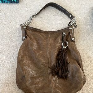 B Makowsky leather bag
